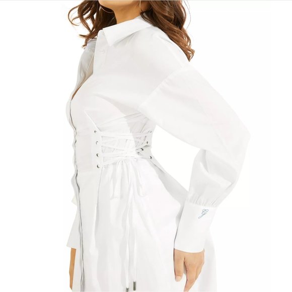 Guess Shirt Dress - Picture 3 of 10